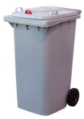 Grauer 240-Liter Aktenvernichter
